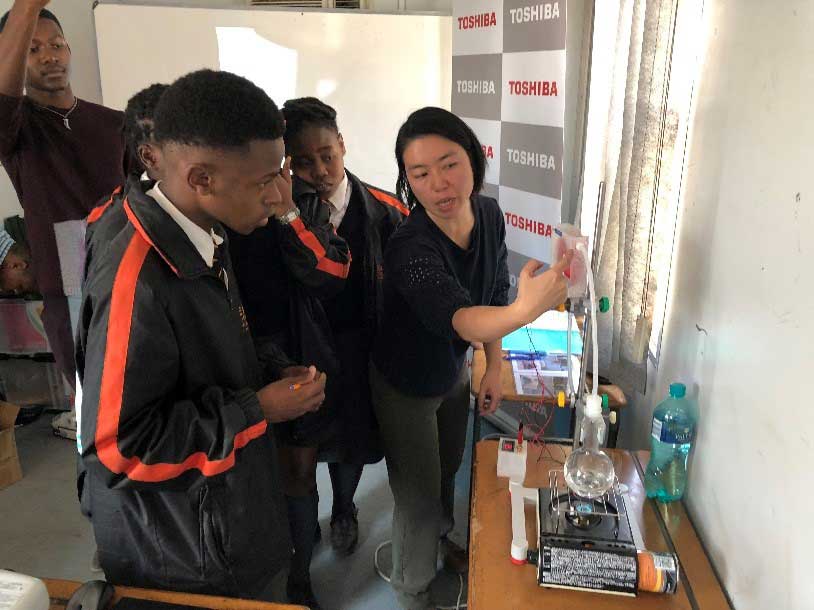 Toshiba Energy and Environmental programme at Leap 3 Science and Maths School